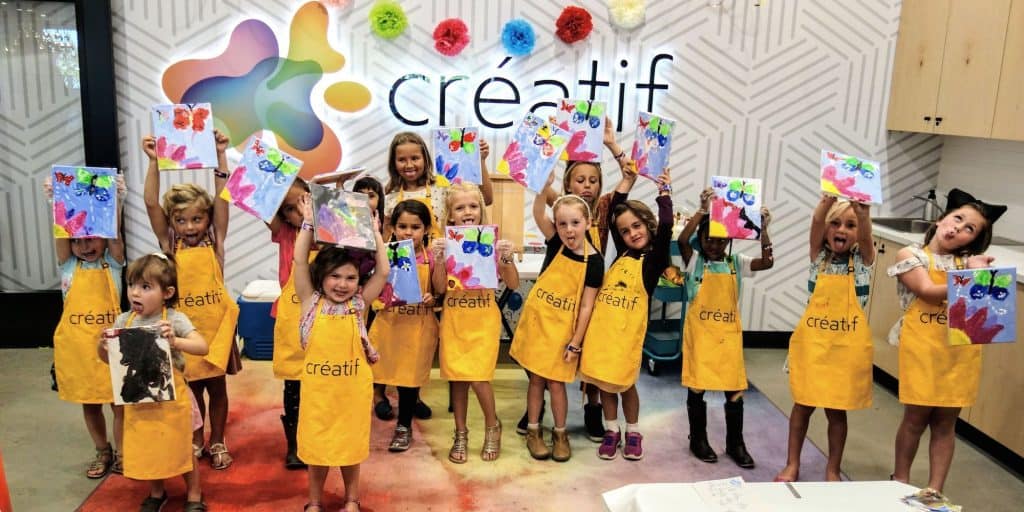 Creatif Franchising Kids Paint Party